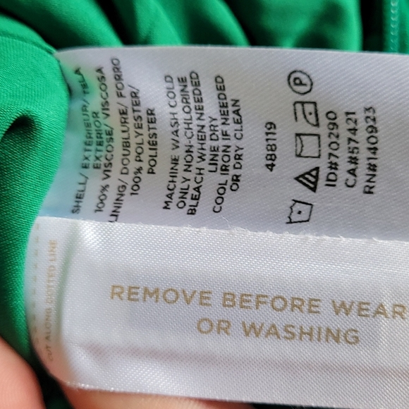 LOFT Green Floral Print Spring Summer Bohemian Hippie Chic Romper Size 4 - Picture 12 of 12